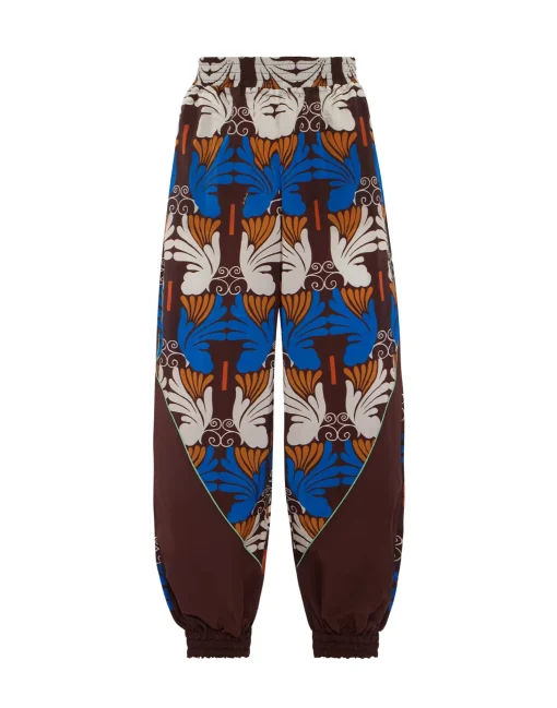 Court PantsAli Chocolate in Nylon