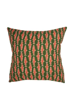 Cushion (45X45)Como Fish Green in Cotton Honan