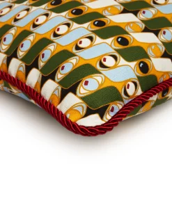 Cushion (45X45)Third Eye in Cotton Honan