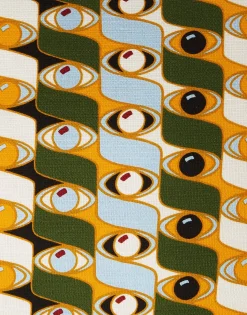Cushion (45X45)Third Eye in Cotton Honan