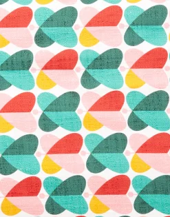 CushionFarfalle in Shot Cotton