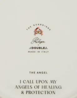 Decorative PlateThe Angel Brown in Porcelain