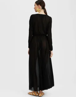 Demeter DressBlack in Gauze Jersey