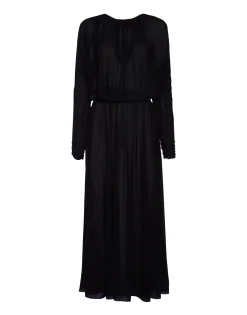 Demeter DressBlack in Gauze Jersey