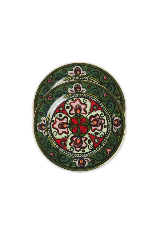 Dessert Plate Set of 2Abundance in Porcelain