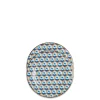 Dessert Plate Set of 2Cubi Blu in Porcelain