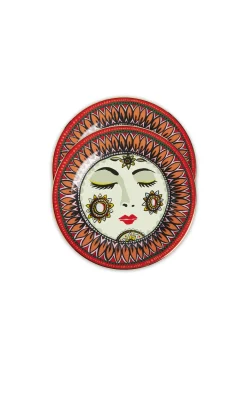 Dessert Plate Set of 2Sleeping Mother in Porcelain