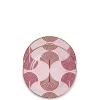 Dessert Plate Set of 2Slinky Rosso in Porcelain