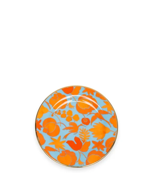 Dessert Plate Set of 6Wildbird Mix in Porcelain