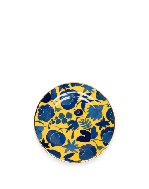 Dessert Plate Set of 6Wildbird Mix in Porcelain