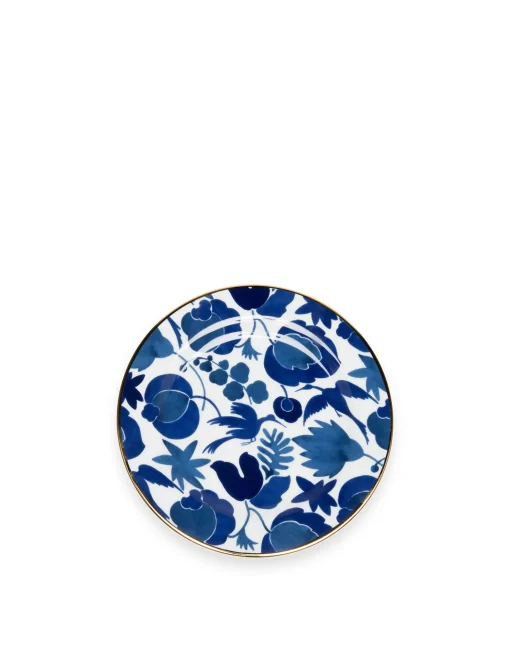Dessert Plate Set of 6Wildbird Mix in Porcelain