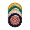 Dessert Plates Set Of 4Cortile Mix in Porcelain