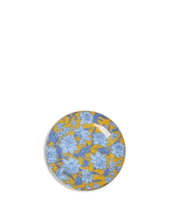Dessert Plates Set Of 2Lilium Zafferano in Porcelain