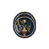 Dessert Plates Set Of 2Pietre Dure in Porcellain