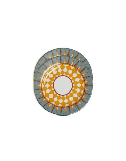 Dessert Plates Set Of 2Ra Sky Blue in Porcelain