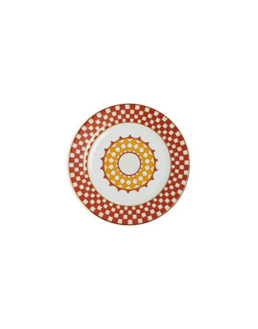 Dessert Plates Set Of 4Solar Multicolor in Porcelain