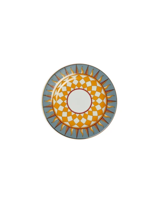 Dessert Plates Set Of 4Solar Multicolor in Porcelain