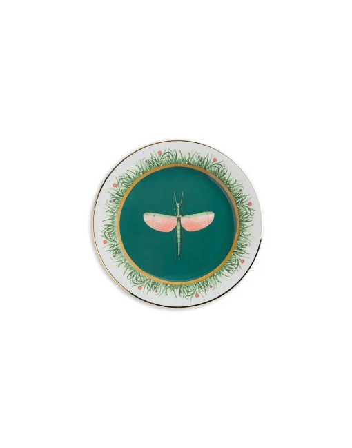 Dinner Plates Set Of 2Libellula in Porcelain