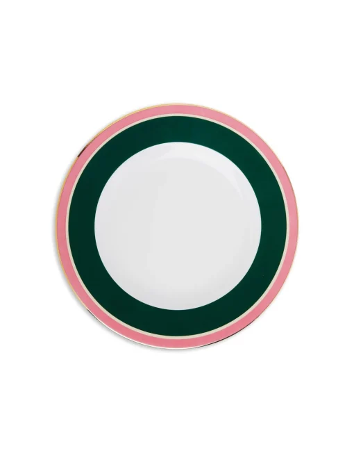 Dinner Plates Set Of 2Rainbow Verde in Porcelain