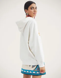 Discman HoodieOff White in Jersey