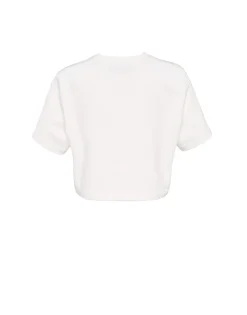Discman TeeOff White in Embroidered Jersey