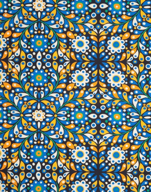 Dishtowel (50x70)Confetti Blu in Cotton