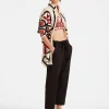 Drawstring PantsSolid Black in Crisp Poplin