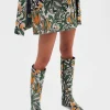 Edie BootsDelta Ivory in Jacquard