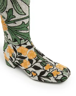Edie BootsDelta Ivory in Jacquard