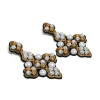 Ella EarringsSolid Gold in Mix Pearls