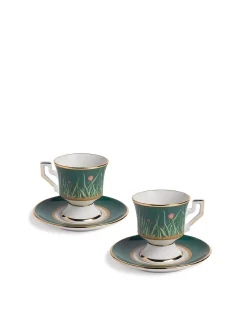 Espresso Cup & Saucer Set of 2Libellula