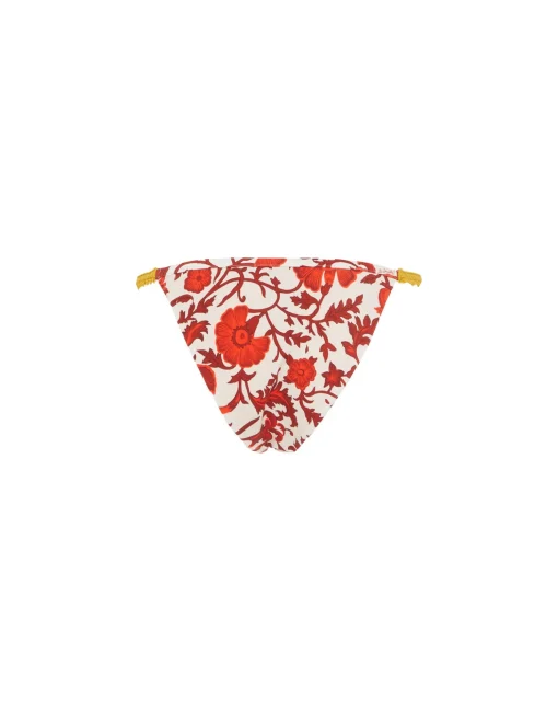 Fonda BottomDragonflower Mini Red in Lycra