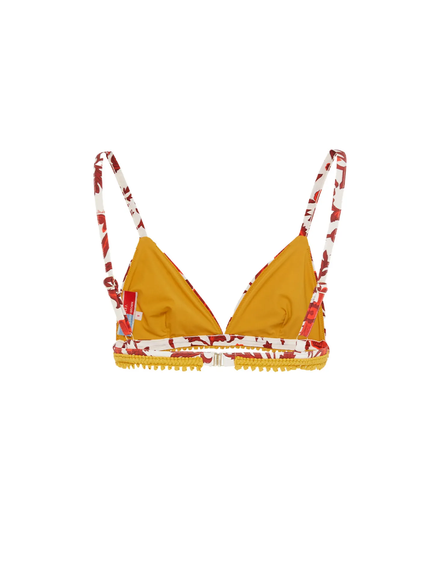 Fonda TopDragonflower Mini Red in Lycra