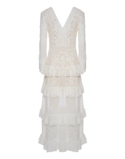 Footloose Lacey DressWhite in Cotton Lace
