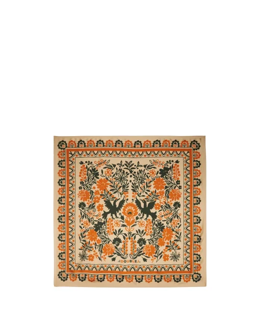 Forest Foulard (90X90)Forest Square in Silk