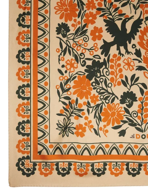 Forest Foulard (90X90)Forest Square in Silk