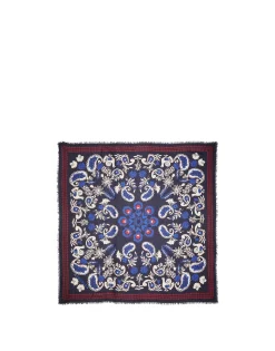 Forest Scarf (120X120)Forest Bandana in Modal Silk Blend