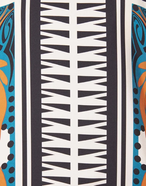 Foulard ShirtFlorence Placée in Silk Twill