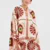 Foulard ShirtMacro Tiles Placée in Twill Silk