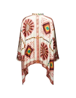 Foulard ShirtMacro Tiles Placée in Twill Silk