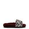 Furry SlidesFauve in Twill