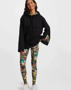 Girlfriend HoodieSolid Black in Jersey