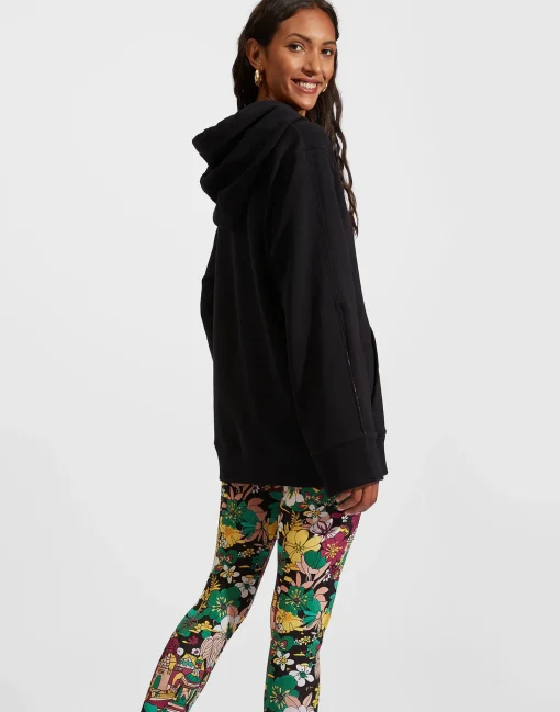 Girlfriend HoodieSolid Black in Jersey