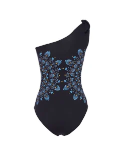 Goddess SuitOlympus Placée Navy in Supreme Lycra