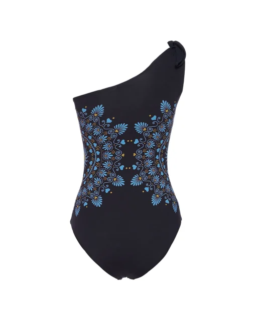 Goddess SuitOlympus Placée Navy in Supreme Lycra