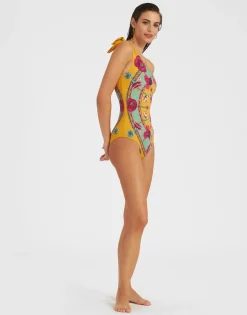 Goddess SuitZodiac Placée Marigold in Supreme Lycra