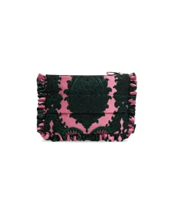 Hand PochetteOltrarno Pink in Jacquard