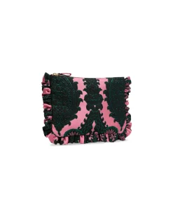 Hand PochetteOltrarno Pink in Jacquard