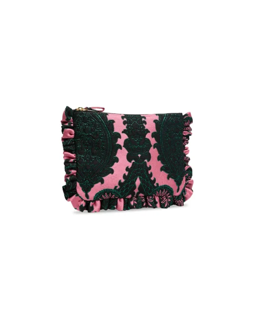 Hand PochetteOltrarno Pink in Jacquard