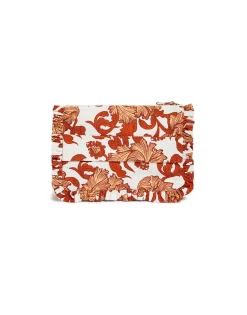 Hand PochetteReef White in Shot Cotton